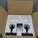 Battery Operated Wall Sconce Set of 2, Black Rechargeable Wall Lights with Timer Function, Easy Install Dimmable Wireless Wall Lamps Sconces Wall Decor for Living Room Bedroom Hallway, Emergency 3000K