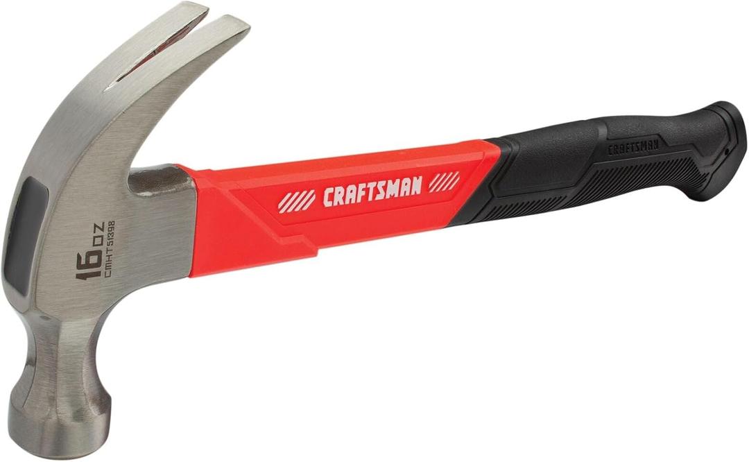 CRAFTSMAN Hammer, Fiberglass, 16 Oz.