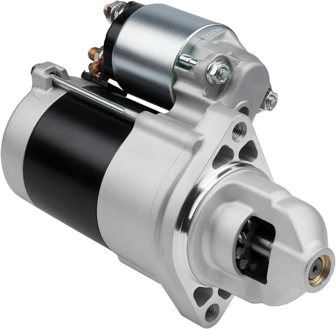 19169 New Starter Compatible with Kawasaki FX730V FX691V FX651V, John Deere 636M 652R 661R 648R Z445 Z645 Z465 Z920A, 428000-6600 428000-6601 21163-7023 21163-0754 21163-0756