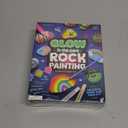 Dan&Darci Kids Rock Painting Kit - Glow in The Dark - Easter Gifts Arts & Crafts for Boys and Girls Ages 6-12 - Craft Activities Kits - Creative Art Toys for 6, 7, 8, 9, 10, 11 & 12 Year Old Kid