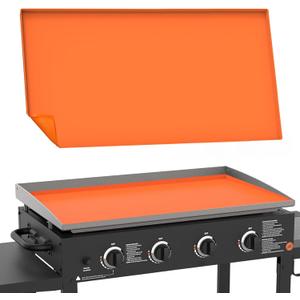 Silicone Griddle Cover Mat for Blackstone - 36 Inch Griddle Accessories Full Cover Wrapped Grill Mat Reusable Heavy Duty Food Grade Silicone Grill Mats