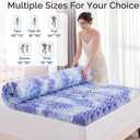 Twin XL 3-Inch 7-Zone Cooling Gel Memory Foam Mattress Topper