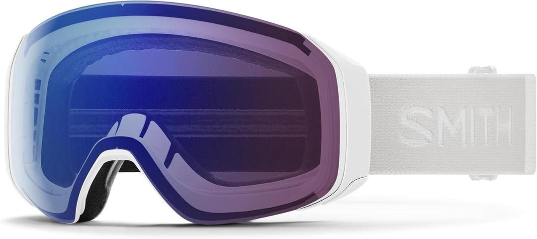 SMITH 4D MAG S Goggles with ChromaPop Lens  Easy Lens Change Technology for Skiing & Snowboarding  For Smaller Faces
