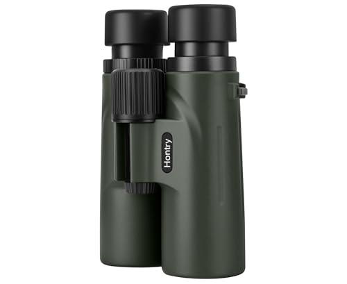 Hontry 8x42 Binoculars with IPX6 Waterproof Protection for Bird Watching, Hunting, Cruise Ship, Travel and Safari