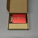 FOVAL 150W Car Power Inverter 12V DC to 110V AC Converter Vehicle Adapter Plug Outlet with 3.1A Dual USB Car Charger for Laptop Computer (Classic Red)