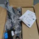 HUANUO Adjustable Monitor Stand, Single Arm Desk Mount for 32 inch Screen and 17 inch Laptop, Heavy Duty Ergonomic Bracket Holds 22lbs