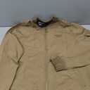 Reebok Mens Rain Jacket - Full Zip Up Lightweight Water Resistant Windbreaker Soft Shell Collar Rain Coat for Men L