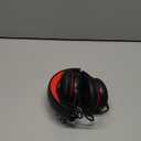 EarFun K1 Kids Headphones Wired with Microphone, 85/94dB Volume Limit Headphones for Kids, Portable Wired Headphone with Shareport, Stereo Sound Foldable Headset for School/Tablet/iPad, Black Red