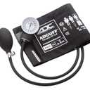 ADC Adult Cuff Arm Aneroid Sphygmomanometer Unit 2-Tubes Orange 1 Each (Black)