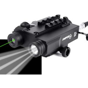 Green Laser Light Combo Green Laser Sight + 200LM LED Light Combo for Shotgun and Hunting Rifle (FL2000)