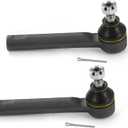ES3712 2Pcs Front Outer Tie Rod Ends for Subaru