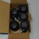 MaxGear 2" Office Chair Wheels Heavy Duty Replacement, Mute Rubber Rotating Desk Chair Caster Wheels, Safe for All Floors Including Hardwood, Only Fits 11mm Stem, NOT for 10mm or IKEA Chairs, Set of 5