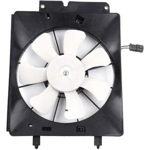 SCITOO Radiator Condenser Cooling Fan Compatible with 2003 2004 2005 2006 for Honda for CR-V/for Element