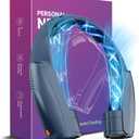 AI Portable Neck Fan with 6 Powerful Speeds, 8000mAh Battery Operated USB-C Rechargeable Fan, Hands-Free 360 Cooling Neck Fan,Twistable,Ultra-Quiet Personal Fan Gift for Women Men(Blue)