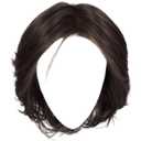 Raquel Welch Flash Forward Layered Mid-Length Textured Wig by Hairuwear, Average Cap Size, RL2/4 Off Black