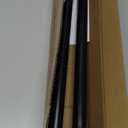 CorkLatta Black Shower Curtain Rod 32 to 43 Inch,1 Inch Diameter Adjustable Spring Tension Stainless Steel Telescoping Rod,Easy Install,No Rust
