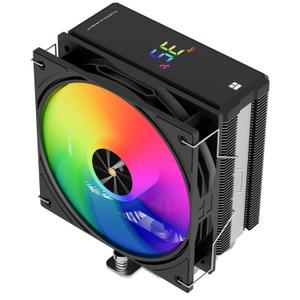 Assassin X 120R Digital ARGB Black CPU Cooler, 120mm PWM Quiet CPU Fan, AGHP 4th Technology, Support Intel lga1700/1851/1150/1151/1200,AMD:AM4/AM5,Digital Screen Top Cover