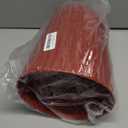 JiatuA Small Can Plastic Wastebasket Round Garbage Container Bin for Bathroom, Kitchen, Bedroom, Home Office, College Dorm, Dark Red (1.8 Gallons)