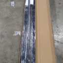 Mellow 1.6 Inch Metal Bunkie Board Mattress Support for Bed Frames, Box Spring or Bed Slat Replacement, Easy Assembly, Full, Black