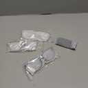 hunsquer Blue Light Glasses for Woman/Men Computer Blue Light Glasses (1a8068 3pack Black+Douhua+Toumin)