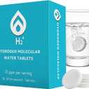 Hydrogen Water Tablets 13ppm | Molecular Hydrogen Tablet for Drinking Water with Magnesium | 36 Tablets | Fast-Dissolving | Antioxidant | Energy & Immunity Support | Non-GMO, Gluten-Free, Soy Free