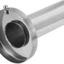Tyenaza Car Muffler, 3.5in/4in/4.5in Universal Stainless Steel Removable Muffler Silencer Car Modification Accessories(3.5in)