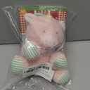 Baby Starters Magic Years Pig Chime Toy with Pull and Jiggle Vibration Feature and Travel Hook, Farm Theme, Pink, 8 inch with Hook