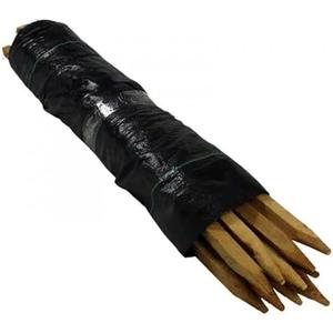 Farm Plastic Supply - Black Silt Fence Fabric Rolls' with Stakes Included