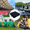 3 Pieces Indoor & Outdoor Chair Cushion, Boat Canoe Kayak Seat, Stadium Seating for Bleachers, Best for Camping, Bleachers, Sports Events