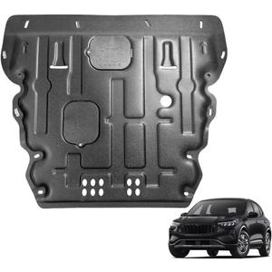 Engine Splash Shield Fit for Ford Escape 2020 2021 2022 2023 2024 2025 Engine Case Guard Under Cover Compatible with Escape Front Engine Guard Mud Flaps (Black)