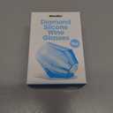 Wine2Go Diamond Silicone Wine Glasses 9oz