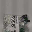 Old Lady Costume for Women Rhinestone Cat Eye Glasses Sunglass Chain Beaded Faux Pearl Necklace Costume accessories for Party (Black)