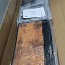 LUMTOK 10-Drawer Dresser, Fabric Storage Dressers for Bedroom, Hallway, Nursery, Closets, Steel Frame, Wood Top, Easy Pull Handle (Rustic Brown)