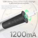 Electric Foot Callus Remover (6 Speed Adjustable), 2 in 1 Electric Foot File Nail Grinder, Rechargeable Foot Sander Pedicure Tools for Feet Dead Skin with Sandpaper Disk and Nail Drill Bits, Silver