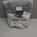 LOVEVOOK Weekender Bags for Women, Travel Duffel Bag, Large Overnight Bags with Shoe Compartment, 38L Carry on Gym Hospital Bag with Wet Pocket, 2 Pcs (Black)