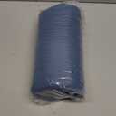 Yoofoss Muslin Blanket 100% Organic Cotton Throw Large 50" x 60" for Bed Couch Summer Gauze Blanket for Adults Lightweight and Breathable Dark Blue