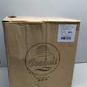 Cooluli 20 Liter Mini Fridge with Temperature Control - White Thermoelectric Cooler and Warmer for Bedroom, Office, Car, Dorm