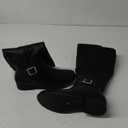 Women's Slouchy Knee High Boots Comfortable Wide Calf Platform Flat Tall Boot Stylish Round Toe Fall Winter Casual Boots for Women. 8.5