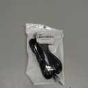 LanSenSu RJ12 Cable Phone Cord RJ12 6P6C Male to Male Straight Wired for Both Data and Voice Use - 2Pack (Black, 6.6FT)
