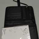 Adjustable Bible Cover with 75 Bible Tabs - Bible Cover Case for WomenWaterproof, Washable Quilted Bible CaseReusable Christian Gifts for Women (Black, TS)