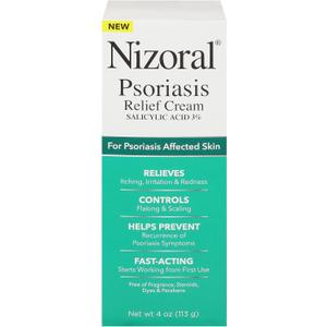 Nizoral, Psoriasis Relief Cream, 4 Ounce