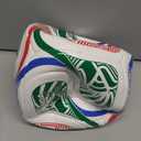 FIFA World Cup 26 Trionda Soccer Ball (5, White/Vivid Red/Glory Blue/Green/Club)