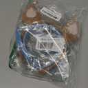 Dog Ears and Collar Costume for Adult Women Men Humans, Costume Accessories Dog Headband Choker with Tag for Halloween Party (Blue)