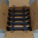 HiFlame Fireplace Log Grate Heavy Duty Solid Steel Wood Burning Fire Place Wood Stove Firewood Holder