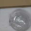 Small Semi Flush Mount Ceiling Light, Modern Globe Clear Glass Ceiling Light Fixture, Vintage Brass Gold Hallway Light Fixtures for Kitchen, Entryway, Bathroom, Closet