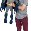 Franco Kids Bedding Super Soft Plush Cuddle Pillow Buddy, One Size, Batman (Standard)