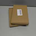 2 x 24 Pcs Velvet Christmas Tree Bows,Rustic Crafts Gift Velvet Ribbon Bows Twist Tie Bows for Xmas Wreaths Garland Gift Wrapping Wedding Decor (3/8'' Wide, 5 * 7 inch) (Camel, Medium)