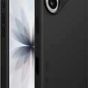 Aulumu A17 Vegan Leather iPhone 17 Case | Camera Control | Luxury Comfort | Compatible with MagSafe | Complete Wrap-Around - Black