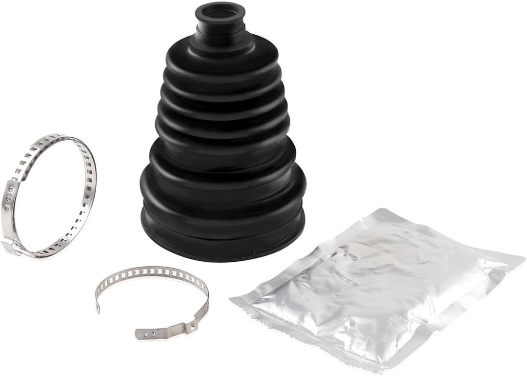XYgdhqpt FB3000 Small Shaft Universal CV Boot Fits for Chevrolet,Jeep,Toyota,Ford and more- Fits shaft size 19mm-24mm(Includes heavy duty band clamp)