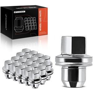 A-Premium M14-1.50 Wheel Lug Nuts Compatible with Land Rover Range Rover Sport Discovery LR3 LR4 Front and Rear 20-PC Set